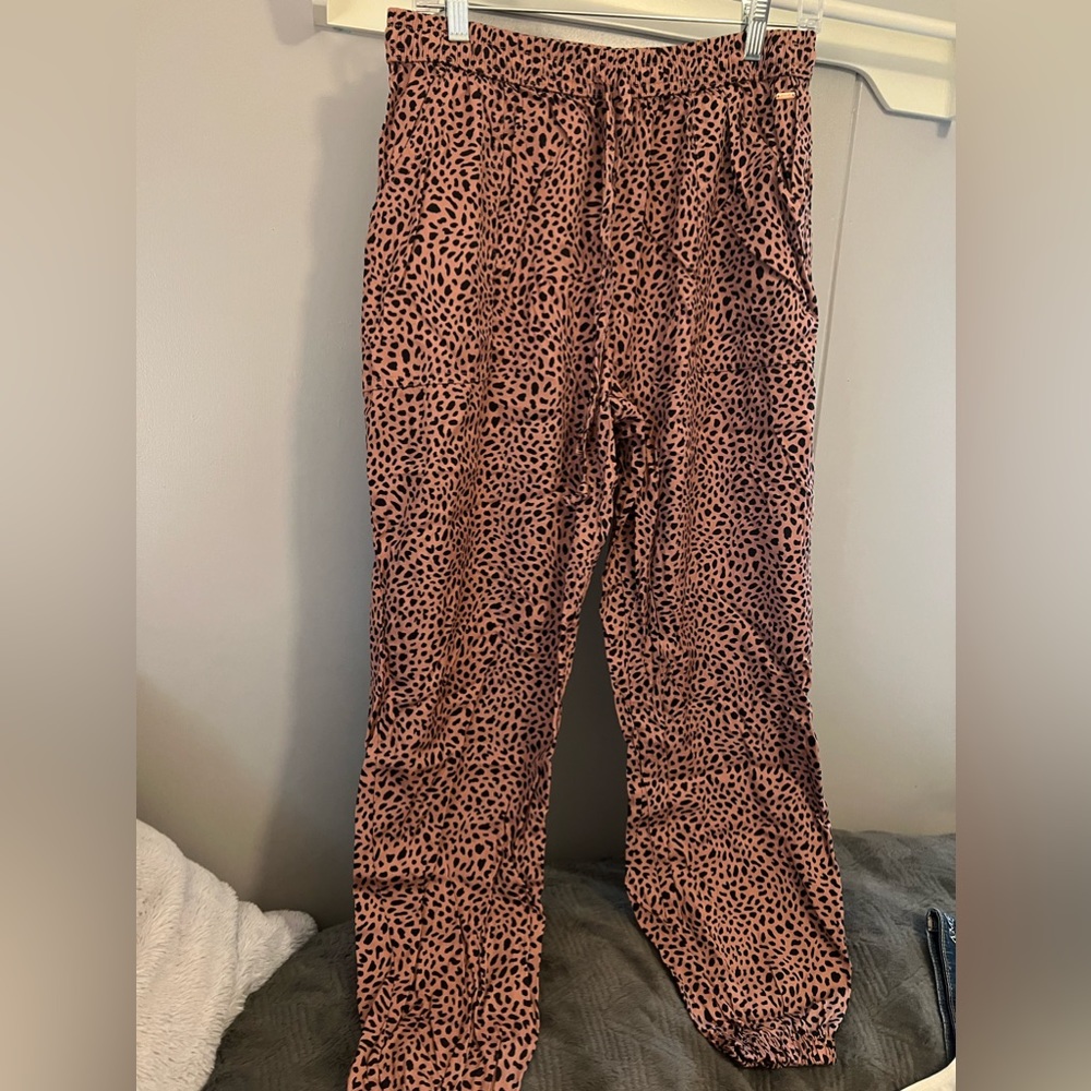 Pink lounge pants